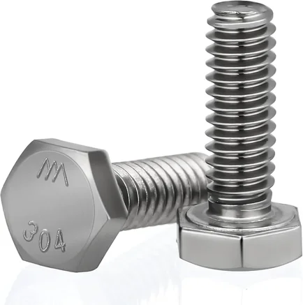 Parafusos sextavado Inox 304